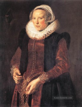  alt - Porträt einer Frau Niederlande Goldene Zeitalter Frans Hals